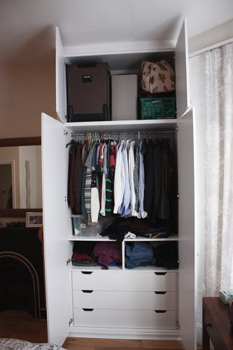 fitted wardrobe interior example